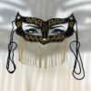 Handcrafted Cat-Style Burqa – Sparkling Rhinestones with Mirror Details (2)