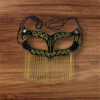 Handcrafted Cat-Style Burqa – Sparkling Rhinestones with Mirror Details (4)
