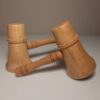 Handcrafted Hammer-Shaped Wooden Salt & Pepper Shaker(2x) (4)