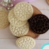 Handcrafted Persian Wooden Kolompeh & Pastry Stamp with Star Pattern (3)