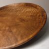 Handcrafted Round Walnut Tray – Perfect for Serving Tea, Coffee & Snacks (1)