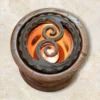 Handcrafted Walnut & Cast Iron Teapot Warmer – Perfect for Keeping Tea and Coffee Hot (6)