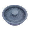 Handmade Natural Stone Nutcracker – Rustic Serpentine Stone Bowl with Bakelite Handle, Perfect for Walnuts, Almonds, Hazelnuts & Other Hard-Shelled Nuts (3)