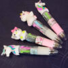 Hello Kitty & Unicorn 4-Color Pen Set – 2 Pieces Cute Multi color Design (3)