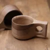 Kuksa Wooden Mug, 150cc- Handcrafted for Coffee or Tea (1)