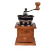 Manual Coffee Grinder with Ceramic Blades - Beech Wood Body, Metal Lever, and Drawer (3)
