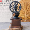 Manual Coffee Grinder with Ceramic Burr – Wooden Body, Gear Design, Ideal for Daily Home Use (2)