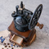 Manual Coffee Grinder with Ceramic Burr – Wooden Body, Gear Design, Ideal for Daily Home Use (3)