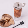 Manual Coffee Grinder – Elegant Stainless Steel Body with Ceramic Handle, Fresh Coffee Grinding (1)