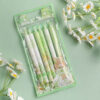 Matcha Aesthetic Ballpoint Pens – Cute & Smooth Writing Pack of 6 (4)