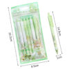 Matcha Aesthetic Ballpoint Pens – Cute & Smooth Writing Pack of 6 (7)
