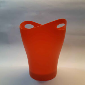 Indoor Plastic WasteBasket, 12.5L – Compact Trash Bin for office Spaces