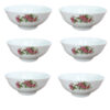 Red Rose Soup Bowl – Durable Porcelain Set for Home (Set of 6) (2)