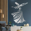 Sama Dance Artistic Decorative Plexiglass Wall Mirror – 26 Pieces
