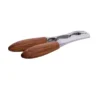 Stylish Wooden-Handled Nutcracker with Durable Metal Body, Combining Strength and Classic Design (1)
