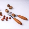 Stylish Wooden-Handled Nutcracker with Durable Metal Body, Combining Strength and Classic Design (2)