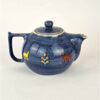 Traditional Ceramic Teapot with Hand-Painted Design (2)