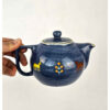 Traditional Ceramic Teapot with Hand-Painted Design (3)