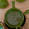 Traditional Gilan Clay Pan with Handle – Oven & Stove Safe for Searing, Sautéing, and Frying (5)