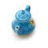 Traditional Hand-Painted Ceramic Teapot with SunFlower Pattern (3)