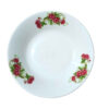 Traditional Red Rose Soup Bowl – Elegant Nostalgic Porcelain (Set of 6) (1)