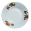 Traditional Red Rose Soup Bowl – Elegant Nostalgic Porcelain (Set of 6) (2)