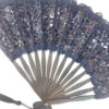 Venus Handmade Embroidery Fan – Delicate Cream Stitch Detailing (1)