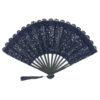 Venus Handmade Embroidery Fan – Delicate Cream Stitch Detailing (2)