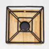 Wood & Stainless Steel Teapot Warmer – Modern Design, Timeless Warmth (1)