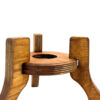 Wood Tea Warmer Stand – Perfect for Teapots and Herbal Infusions (1)