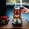 Wood Tea Warmer Stand – Perfect for Teapots and Herbal Infusions (3)