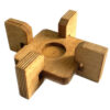 Wooden Teapot Warmer Stand – Ideal for Tea and Herbal Beverages (2)