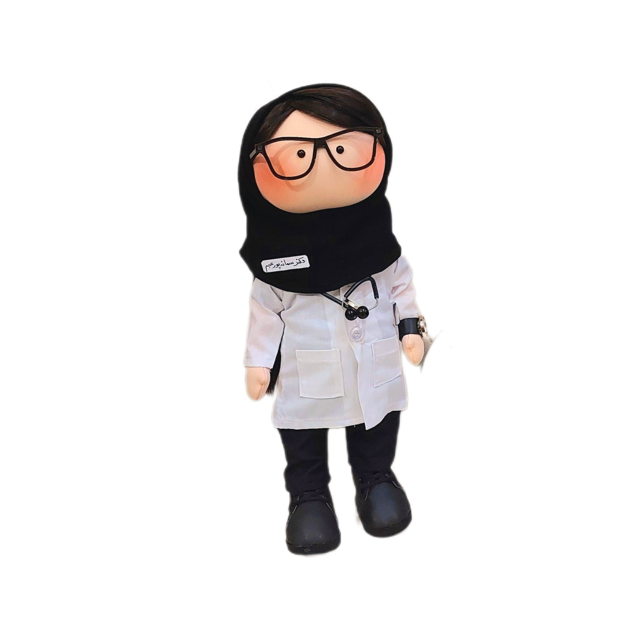 Handcrafted Rag Doll – Female Doctor or Nurse in Modest Attire | for Gifting, Decor & Cultural Appreciation