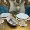 9-Piece Cotton Tableware Set – Placemats, Coasters & Basket for Everyday Dining (3)
