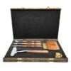 Agate Burnisher Set with Walnut Handle 5 Pieces _ Ideal for Persian Tazhib Art on Paper and Jewelry (3)