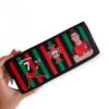 Double-Zipper Football Style School Pencil Case – High-Quality Canvas (1)