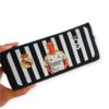Double-Zipper Football Style School Pencil Case – High-Quality Canvas (5)