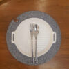 Dual-Purpose Cotton Table Set – Placemats & Trivets for Hot Pots, Set Of 3 (3)