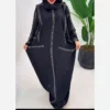 Emirati Style Embroidered Kaftan and Women’s Abaya – Premium Elize Fabric, Free Size (1)