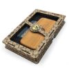 Flat Glass Burnisher with Walnut - Mulberry Wood Handle, Perfect for Persian Tazhib Art on Paper & Jewelry (3)