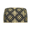 Handcrafted Persian Balochi Silk Embroidered Straight Crop Top – Traditional Craft with Luxurious Silk Detailing (2)