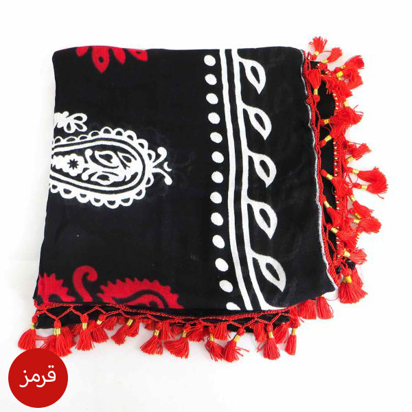 Handmade Kurdish Scarf – Toranj Design Multicolor Tassels