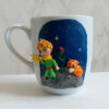 Handmade Little Prince Ceramic Mug – Ideal for Tea, Coffee & nCold Drinks