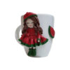 Handmade Yalda Doll Ceramic Mug – Unique Artisanal Design for Hot and Cold Drinks (2)
