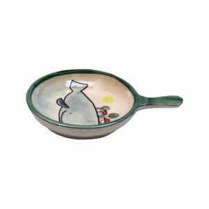 Mini Pan‑Style Ceramic Serving Dish with a Handle – Happy Whale
