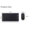 Mini Wireless Keyboard KB_201 with Mouse – Compact and Ergonomic Design, USB Connectivity (1)