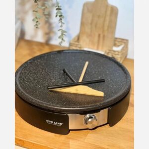 Newland Home Electric Lebanese Saj Bread Maker – Perfect for Pita, Crepes, and Flatbreads