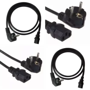 Original Pars Khazar 3-Pin Electric Power Cable – Genuine Replacement Cord for Digital Rice Cookers