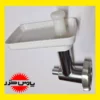 Pars Khazar MG-1200 Original Meat Grinder 7-Piece Set – Includes Bowl, Auger, Blade, Plate, Screw Cap, Pusher & Neck Tube (12)