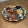 Persian Hammered Copper Serving Tray – Perfect for Tea, Meals & More (3)